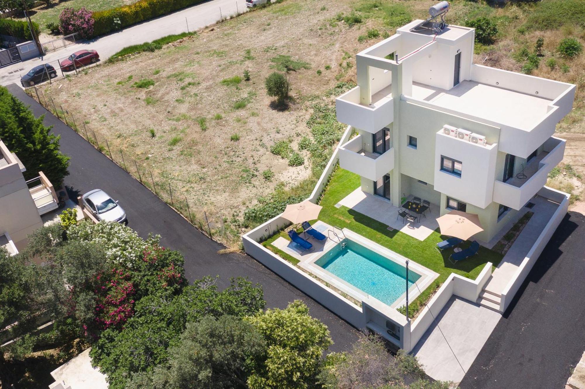 Green Villa Lalyssos Eksteriør billede